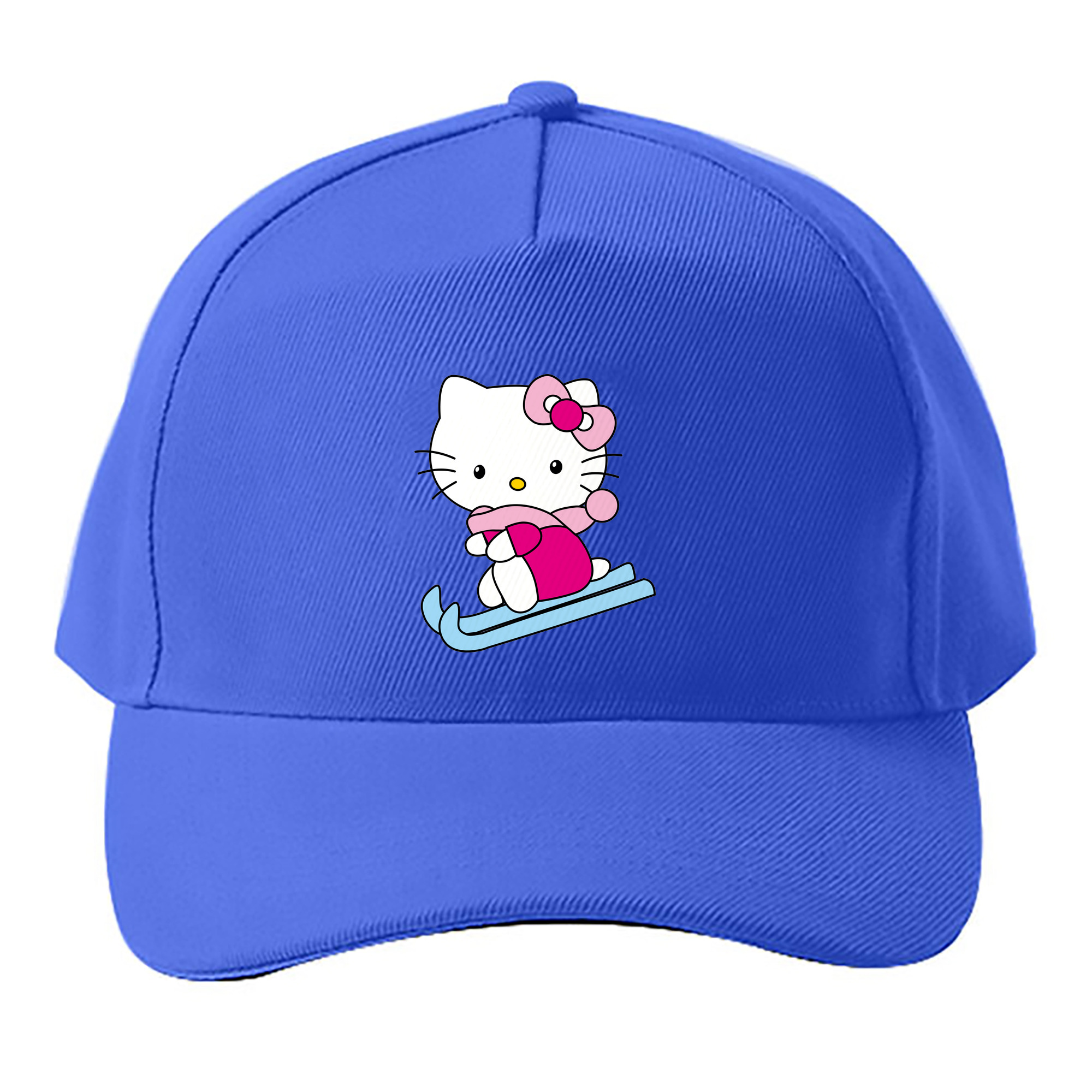 （画像用） Hello Kitty ハローキティ ベースボールキャップ 綿100％ 男女兼用 帽子 スポーツ